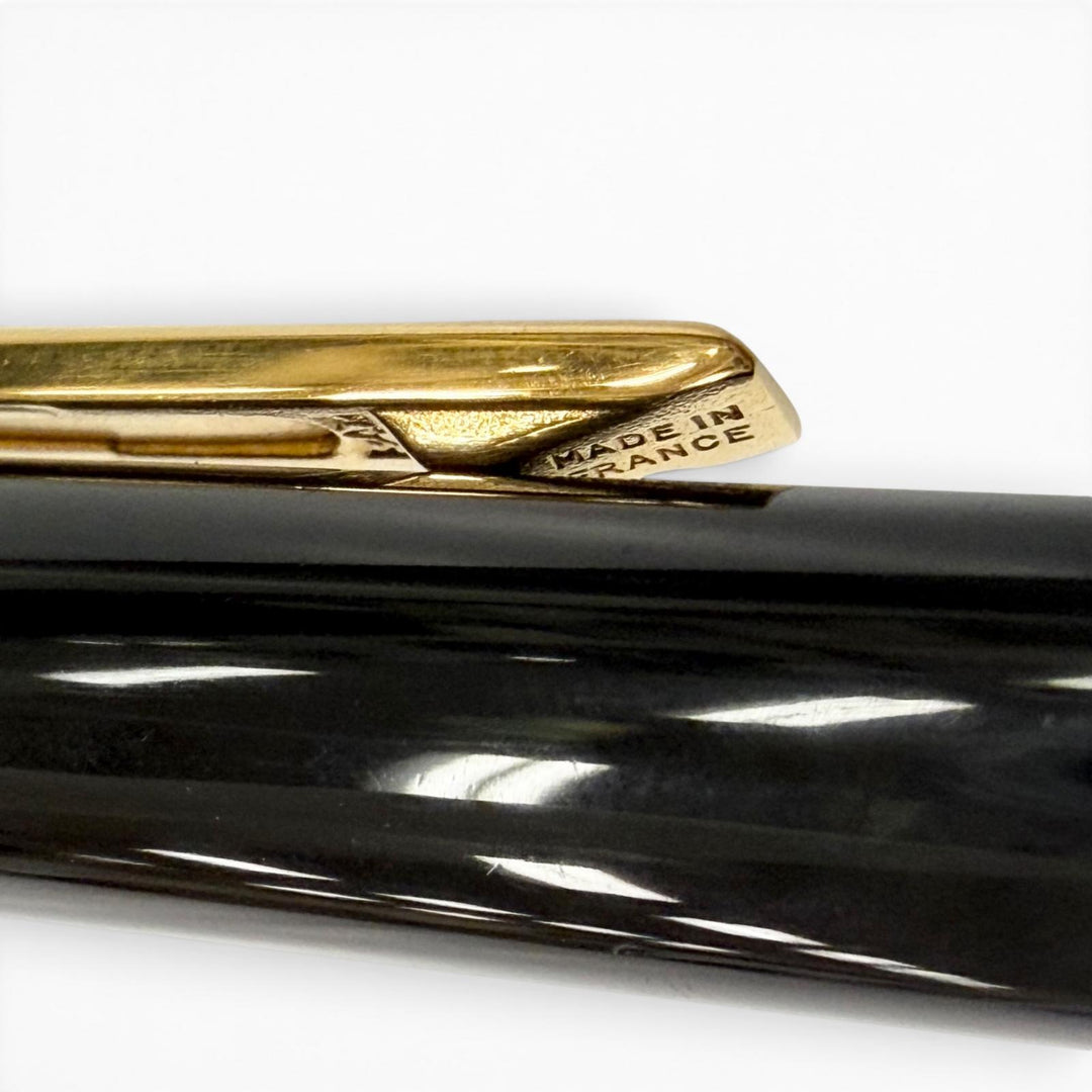 Great Cartier Ballpoint pen Trinity Twist type black mens