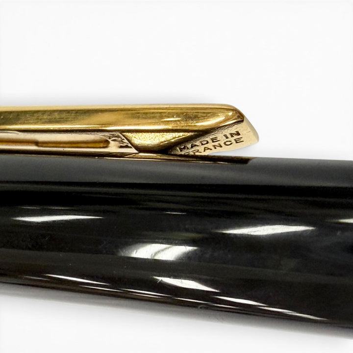 Great Cartier Ballpoint pen Trinity Twist type black mens