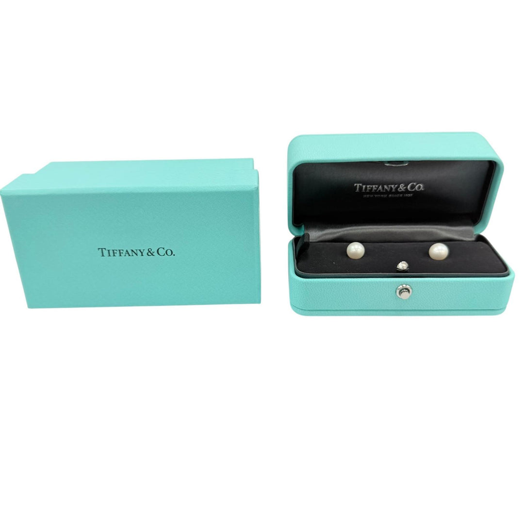 Excellent TIFFANY&Co. Pierce Siegfeld Silver Freshwater pearl Women