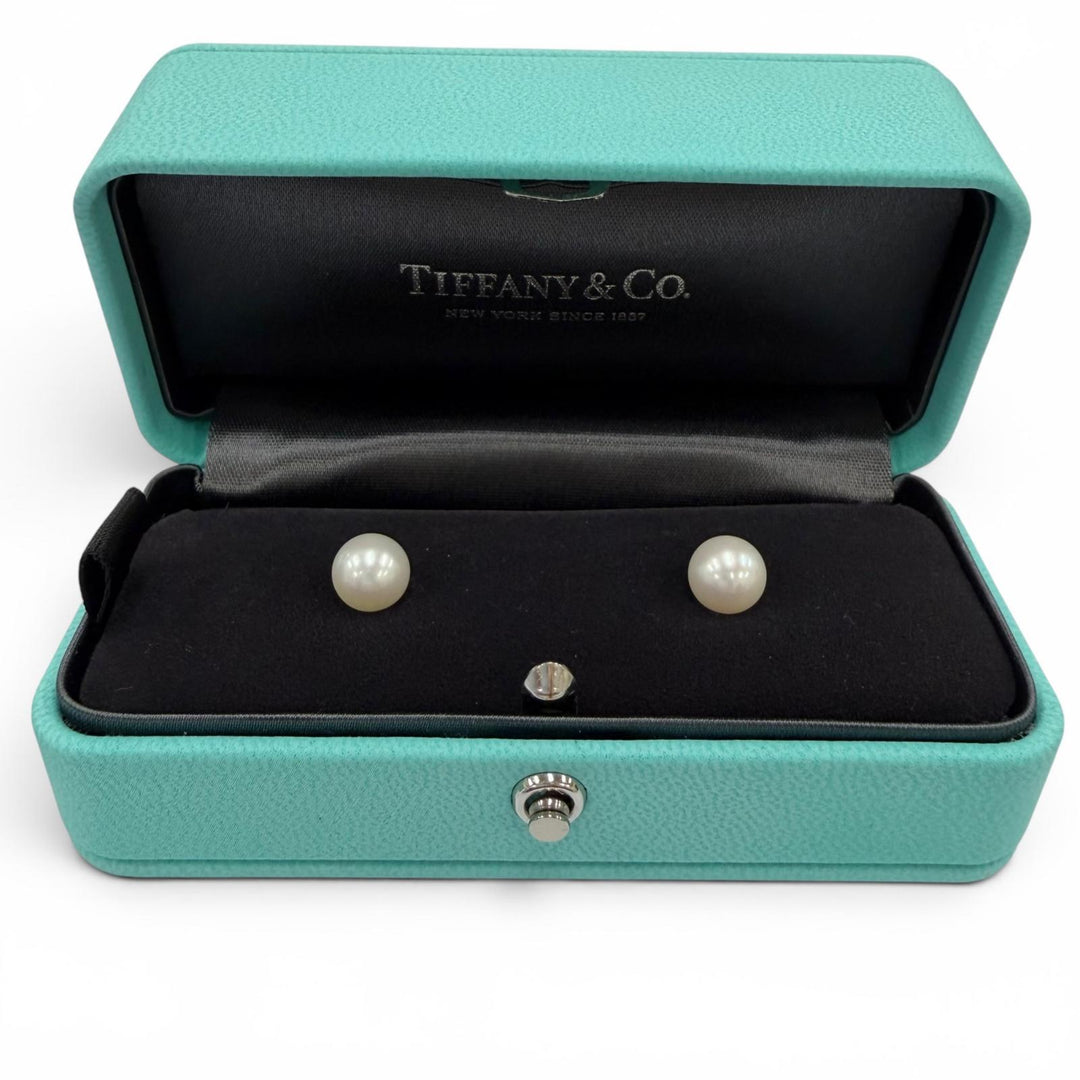 Excellent TIFFANY&Co. Pierce Siegfeld Silver Freshwater pearl Women