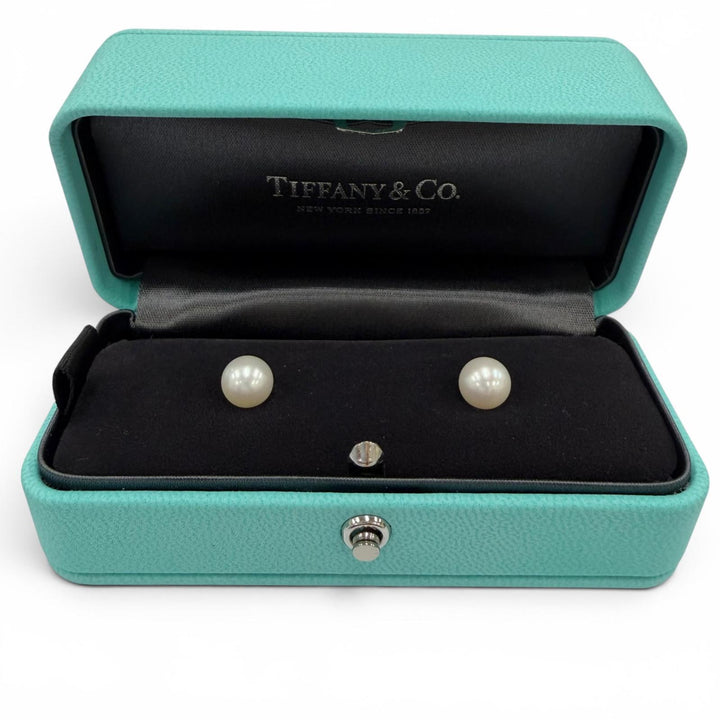 Excellent TIFFANY&Co. Pierce Siegfeld Silver Freshwater pearl Women