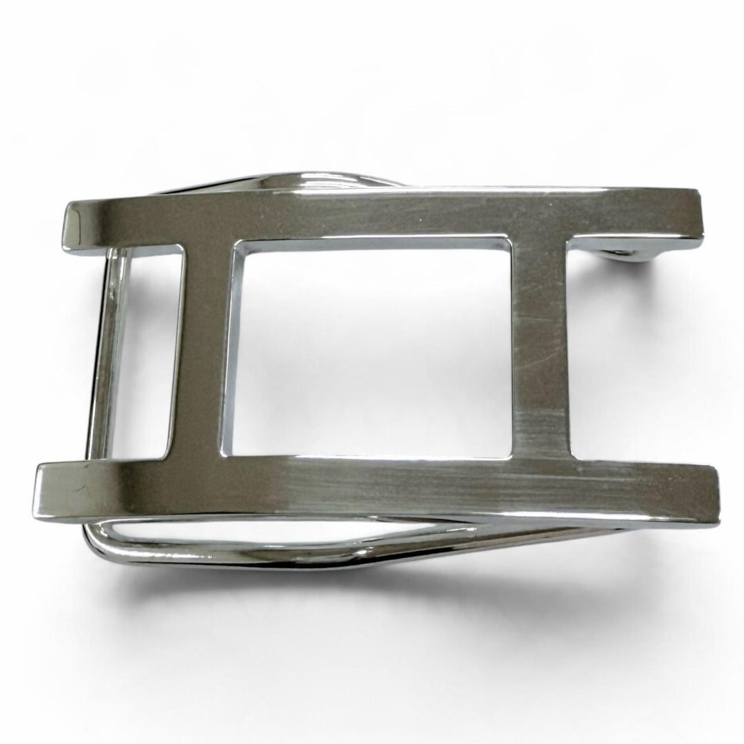 Great HERMES Money clip Api H logo bill clip Silver AG925 mens