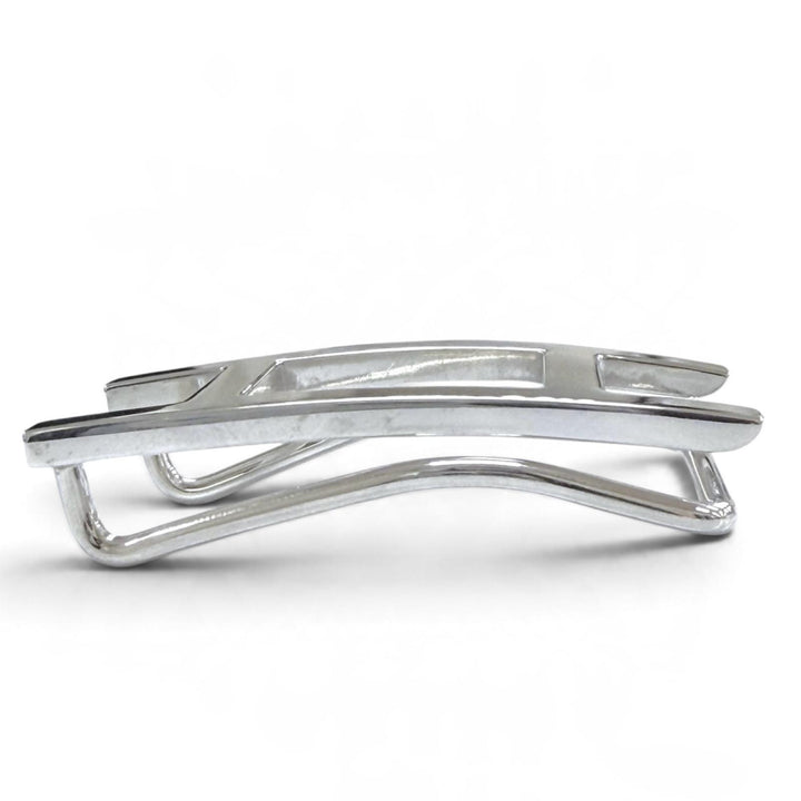 Great HERMES Money clip Api H logo bill clip Silver AG925 mens