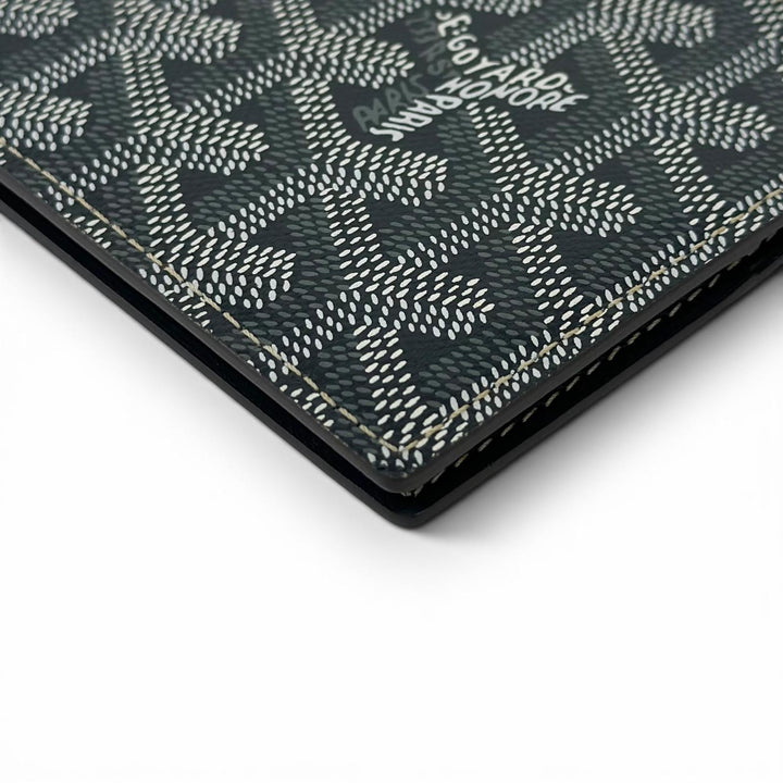 Pristine GOYARD Bifold Wallet SAINT THOMAS Herringbone Pattern Money Clip Women