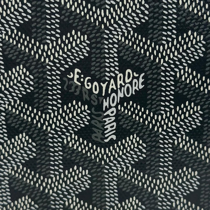 Pristine GOYARD Bifold Wallet SAINT THOMAS Herringbone Pattern Money Clip Women