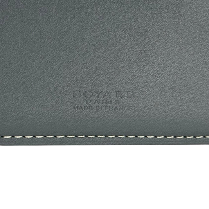 Pristine GOYARD Bifold Wallet SAINT THOMAS Herringbone Pattern Money Clip Women