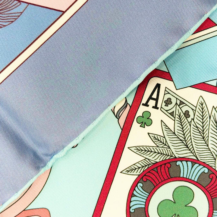 Pristine HERMES scarf The Ombrelle and the Duels Kare 90 double face 903464S