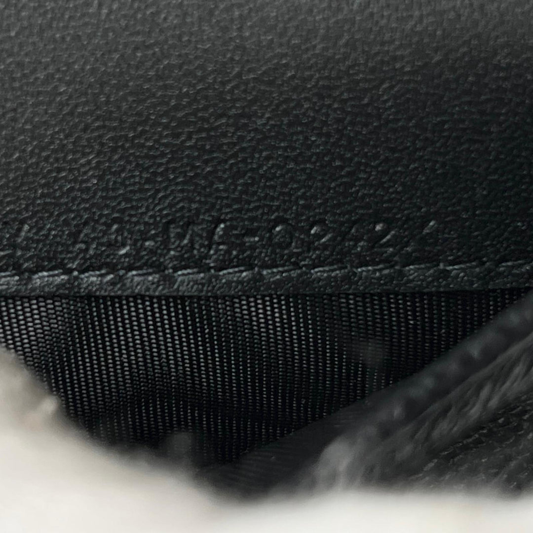 Excellent Christian Dior Coin case SADDLE Cosmos zip card holder S5692CCEH