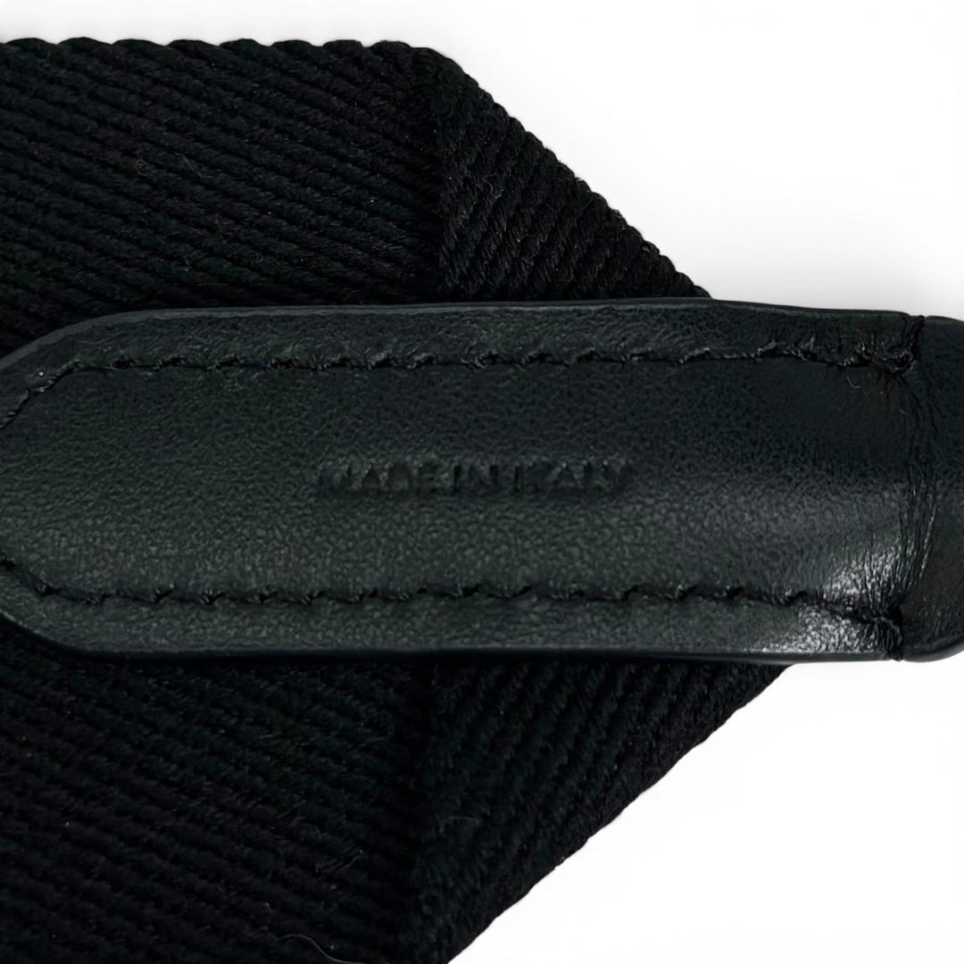 Great CELINE Shoulder strap Current model CELINE Jacquard Short Strap black