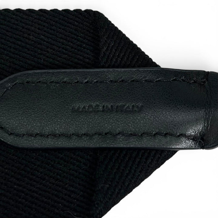 Great CELINE Shoulder strap Current model CELINE Jacquard Short Strap black