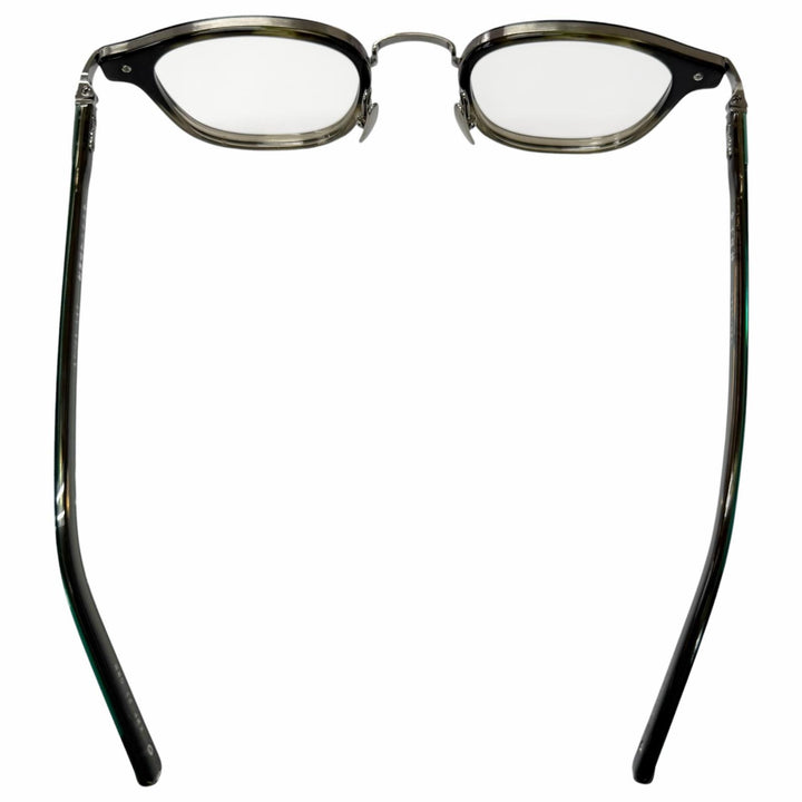 Excellent 金子眼鏡 Glasses Wellington Frame Clear green mens KMP-21