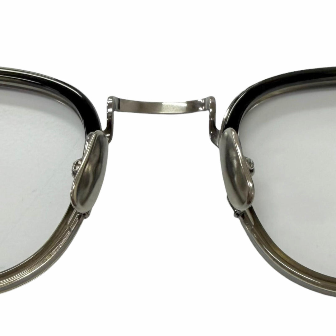 Excellent 金子眼鏡 Glasses Wellington Frame Clear green mens KMP-21