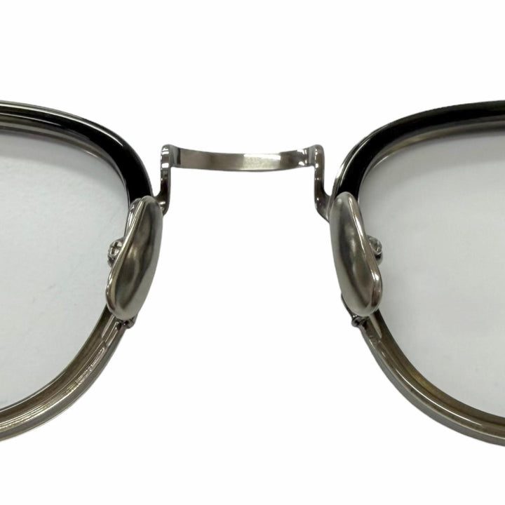 Excellent 金子眼鏡 Glasses Wellington Frame Clear green mens KMP-21