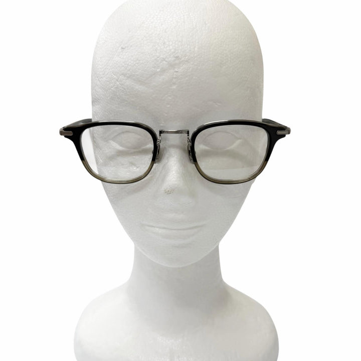 Excellent 金子眼鏡 Glasses Wellington Frame Clear green mens KMP-21