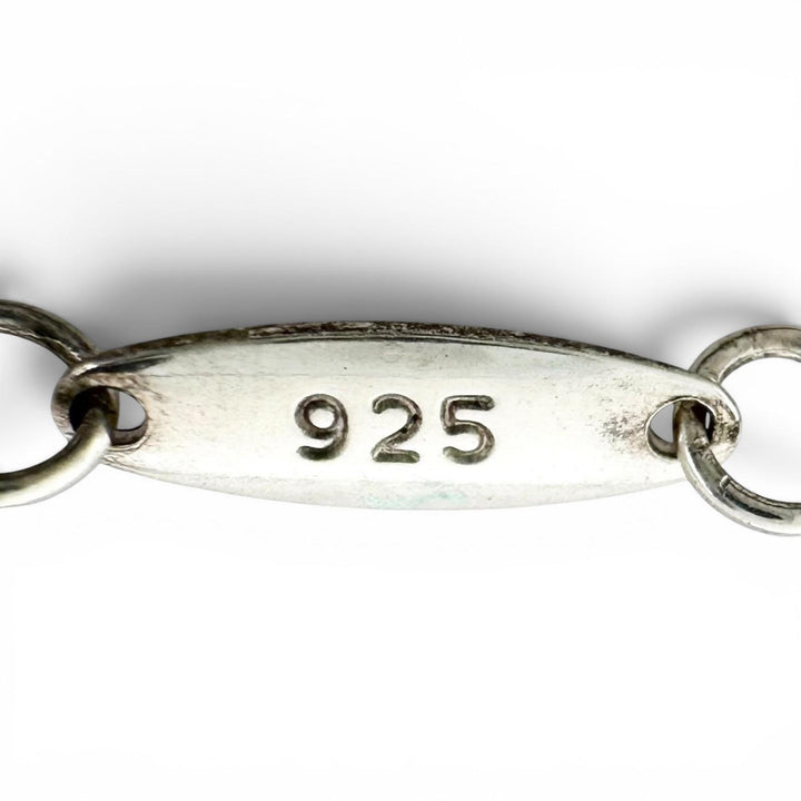Great TIFFANY&Co. Necklace By the yard Elsa Peretti Silver 925 Women