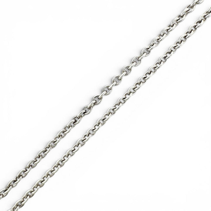 Great TIFFANY&Co. Necklace By the yard Elsa Peretti Silver 925 Women