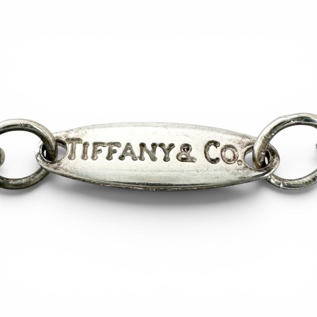 Great TIFFANY&Co. Necklace By the yard Elsa Peretti Silver 925 Women