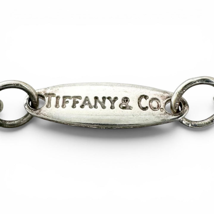 Great TIFFANY&Co. Necklace By the yard Elsa Peretti Silver 925 Women