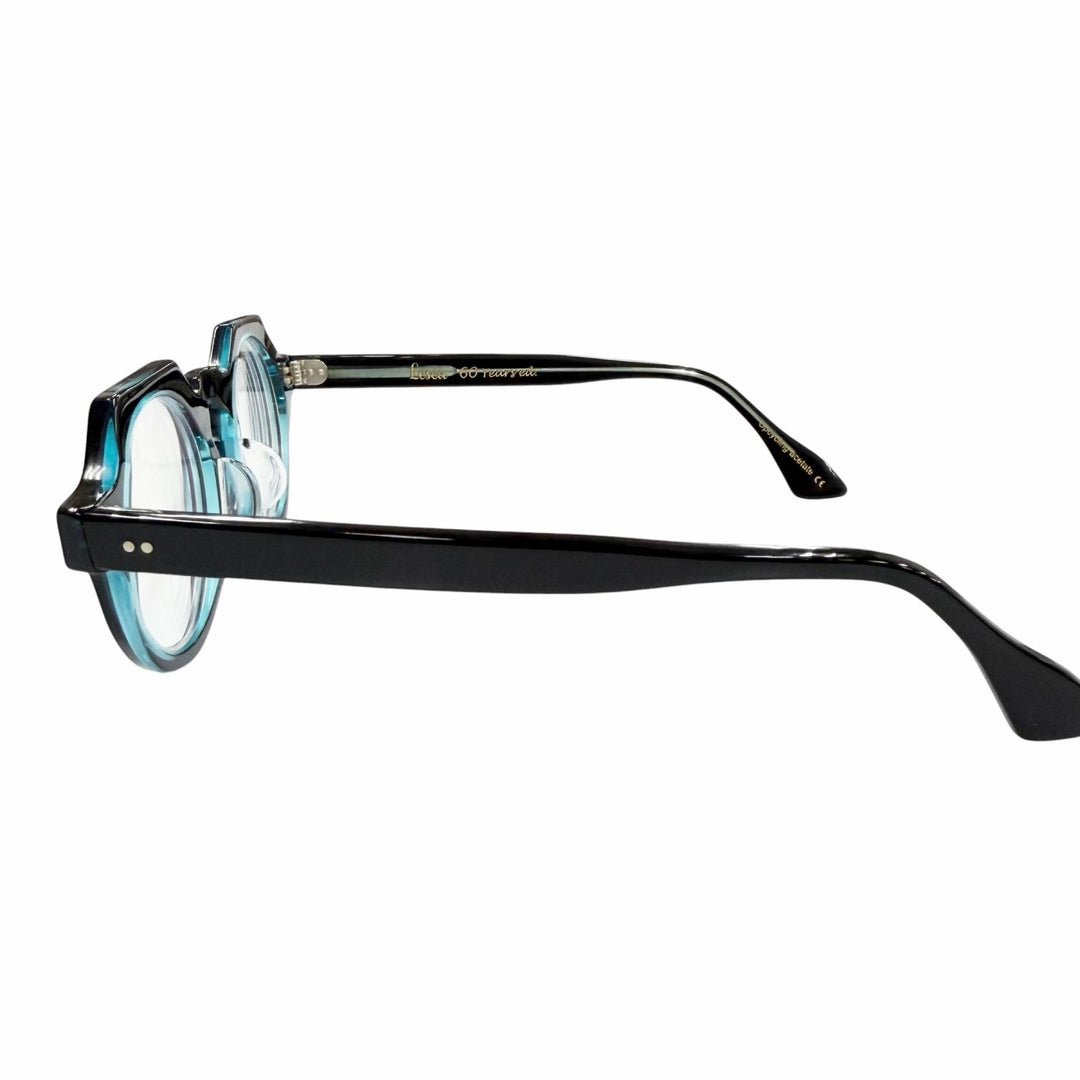 Very Good Lesca Lunetier Glasses Buzz 0.2"" black mens