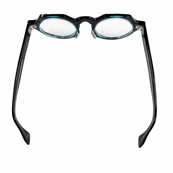 Very Good Lesca Lunetier Glasses Buzz 0.2"" black mens