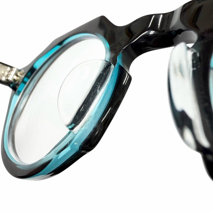 Very Good Lesca Lunetier Glasses Buzz 0.2"" black mens