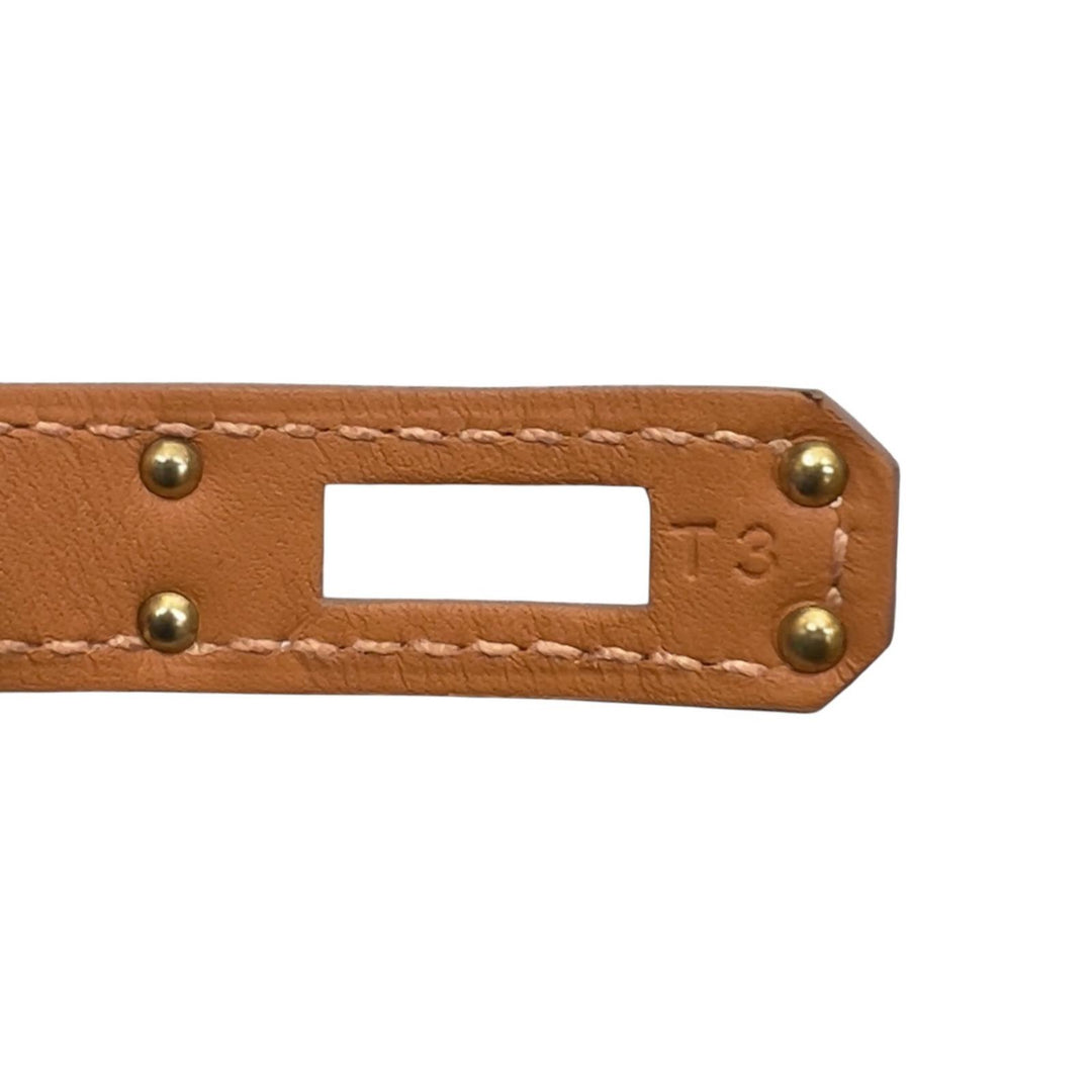Excellent HERMES bracelet Kelly bag tour Kle Vaux Swift Leather Women