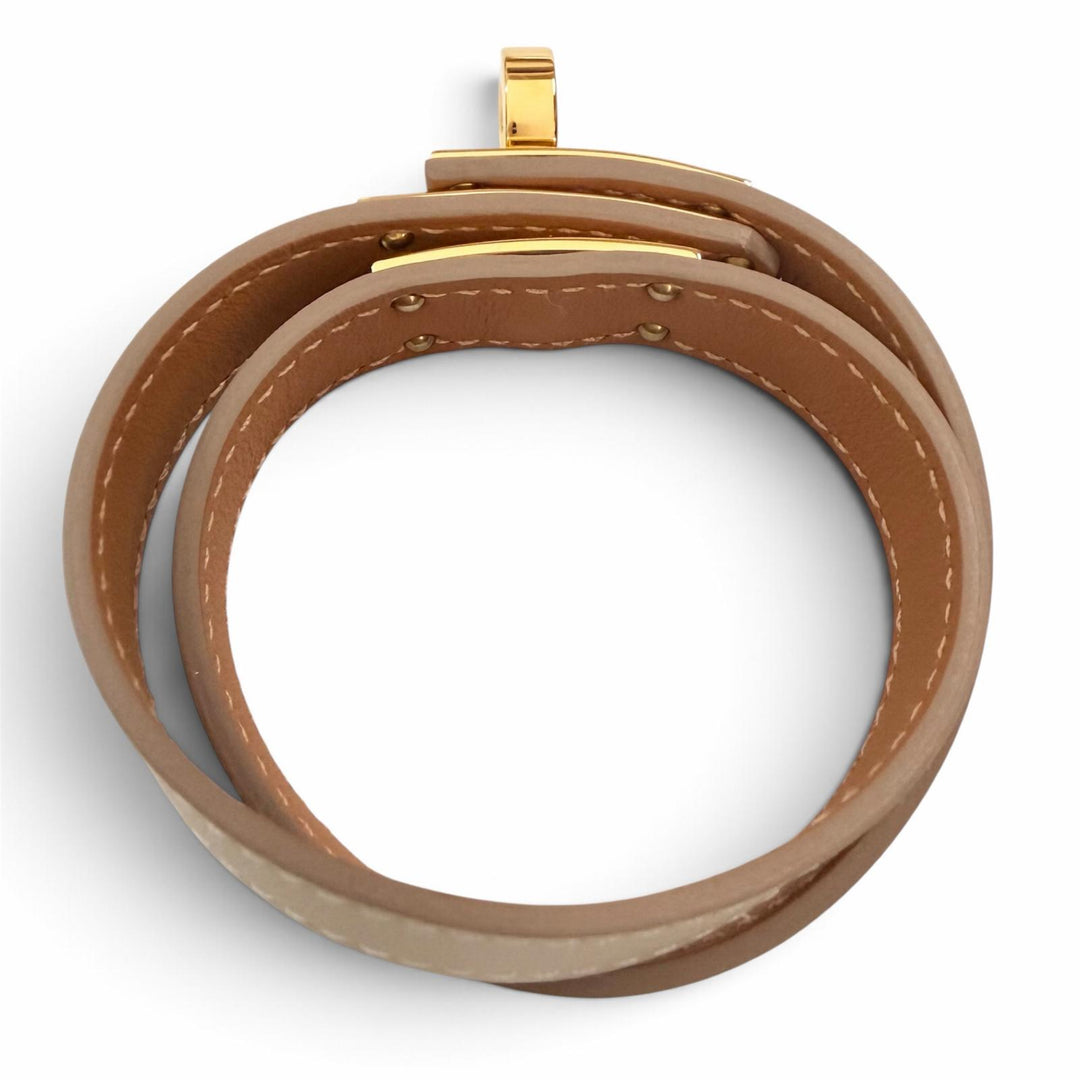 Excellent HERMES bracelet Kelly bag tour Kle Vaux Swift Leather Women