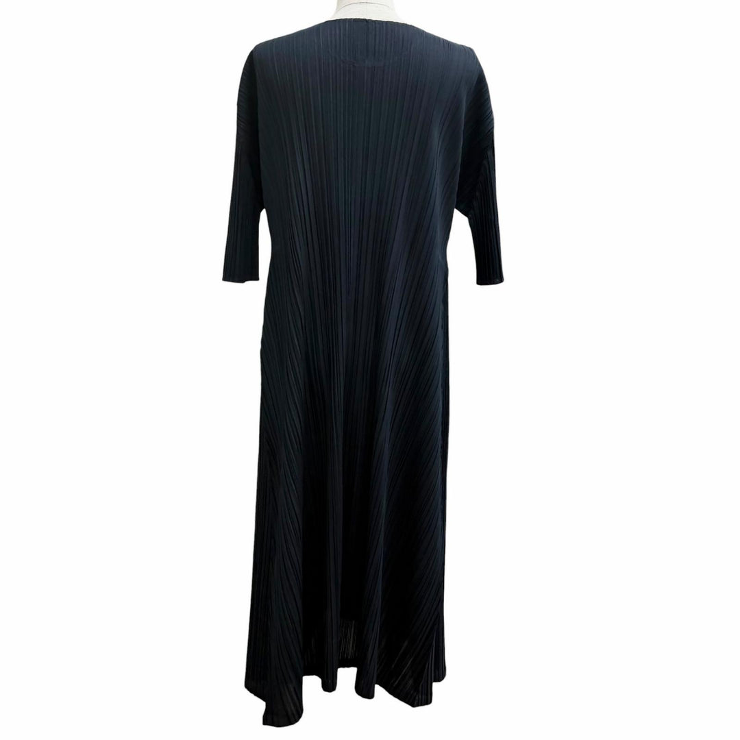 Excellent PLEATS PLEASE one piece Dark navy polyester Women 4 PP51JH285