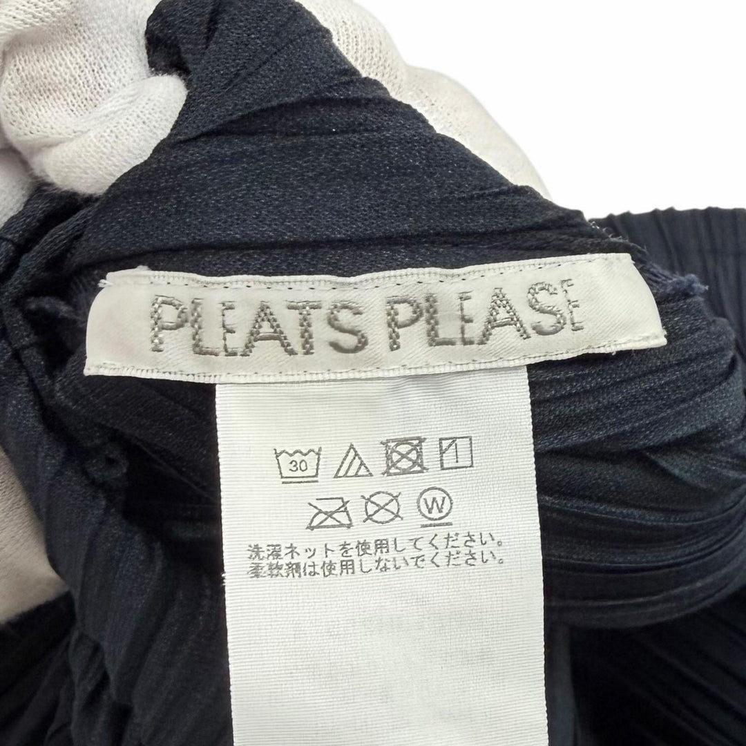 Excellent PLEATS PLEASE one piece Dark navy polyester Women 4 PP51JH285
