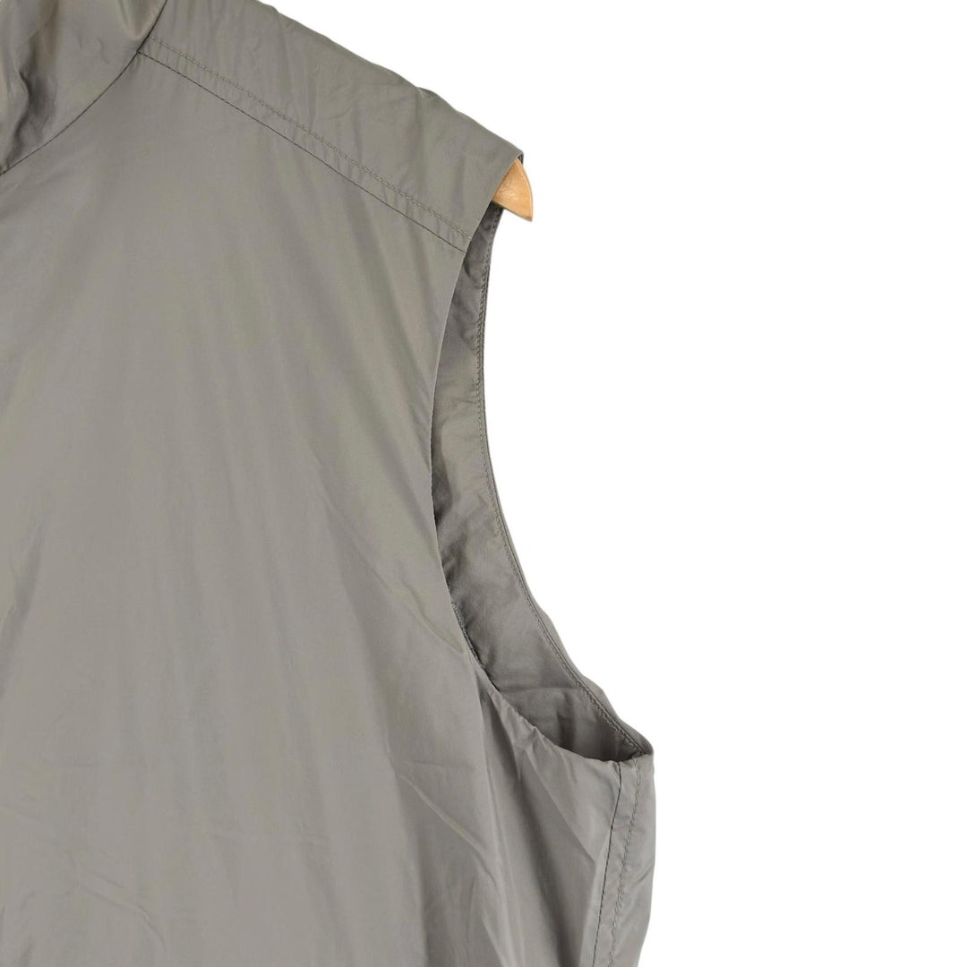 Excellent Herno Best Stand collar, double zip, packable nylon gray Nylon mens 46