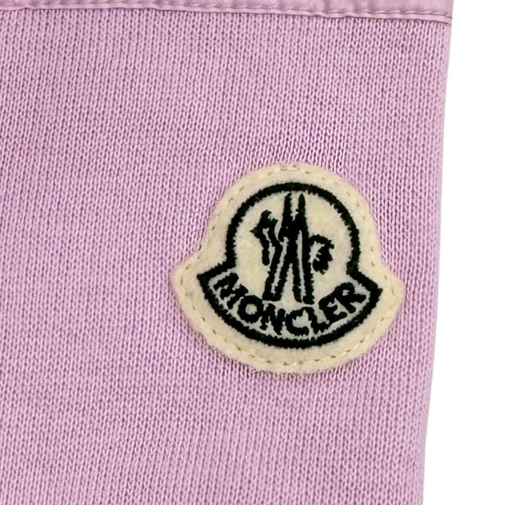 Great MONCLER GENIUS 7 Hiroshi Fujiwara hoodie pink cotton Women S H209U8G00003