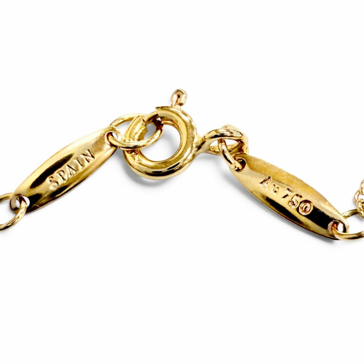 Excellent TIFFANY&Co. Necklace By the yard 1P Diamond Necklace, around 0.14ct