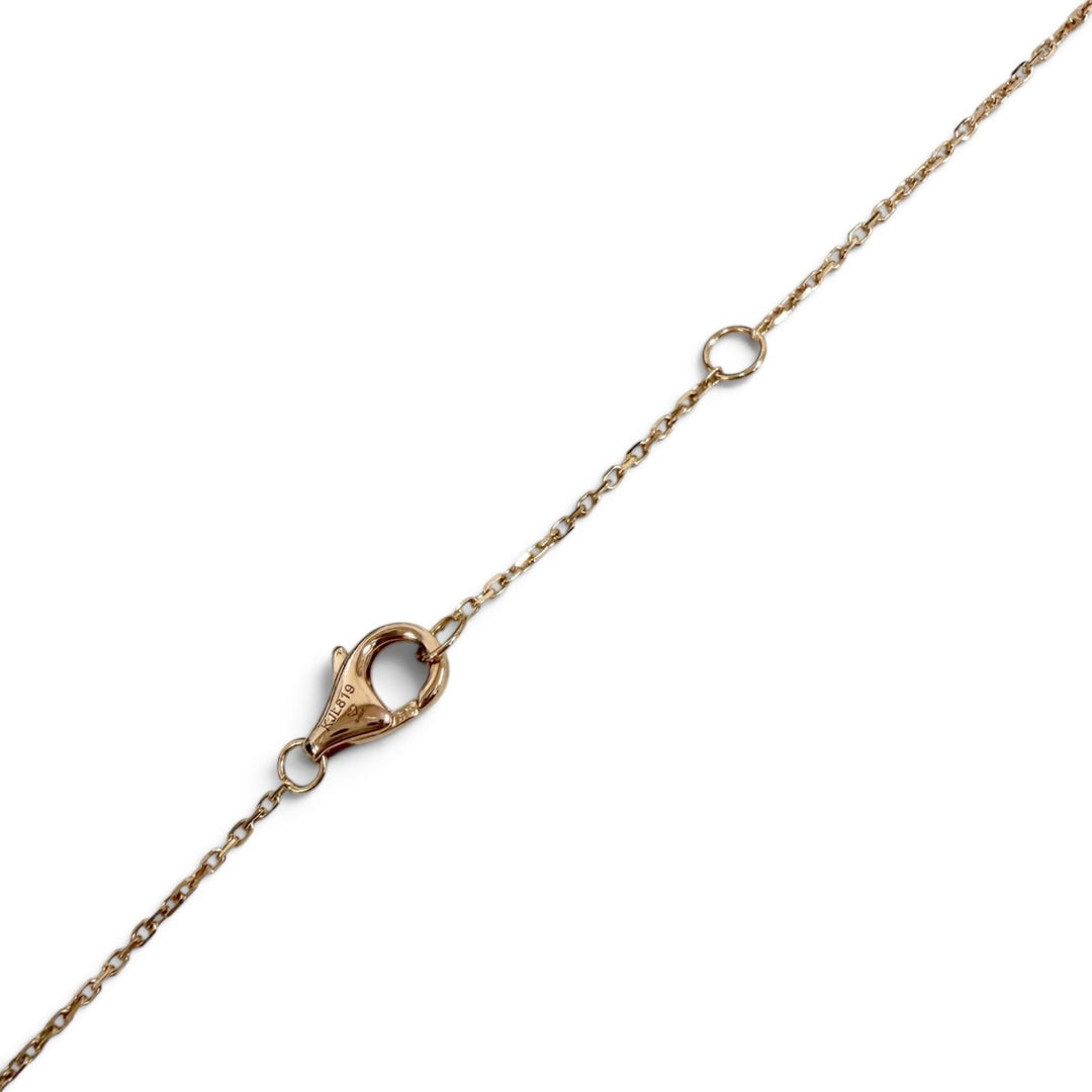 Great Cartier Necklace Baby Trinity 1P Ruby (YGxPGxWG) Yellow Gold AU750 Women