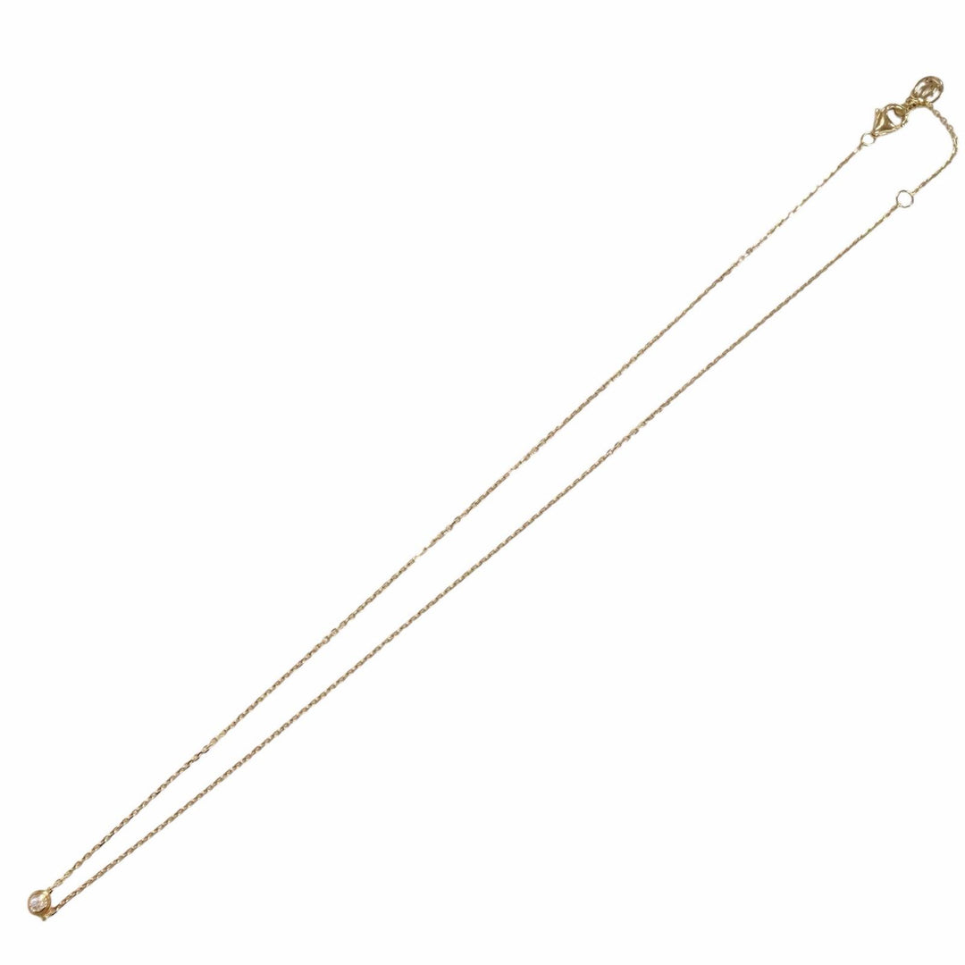 Excellent Cartier Necklace Damour XS Diamond Necklace 750 PG Pink gold RSL390