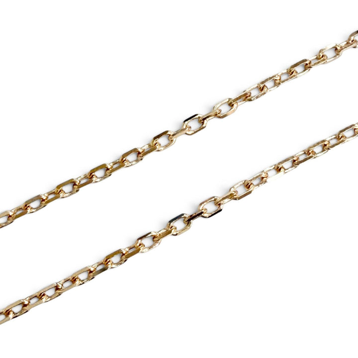 Excellent Cartier Trinity Diamond 5P Necklace, Medium, 750 YG PG WG WR0551