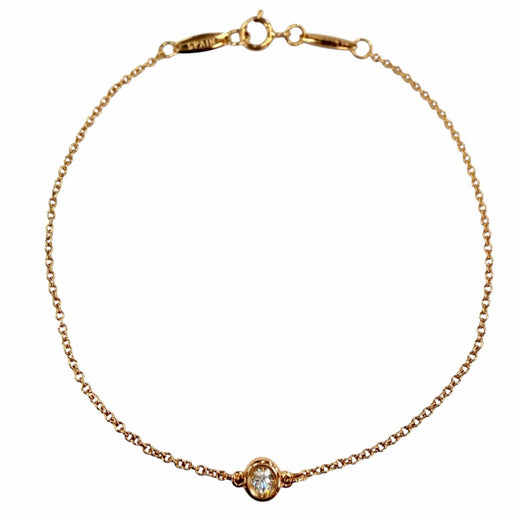 Great TIFFANY&Co. bracelet El Saperetti Pink gold 750 Women