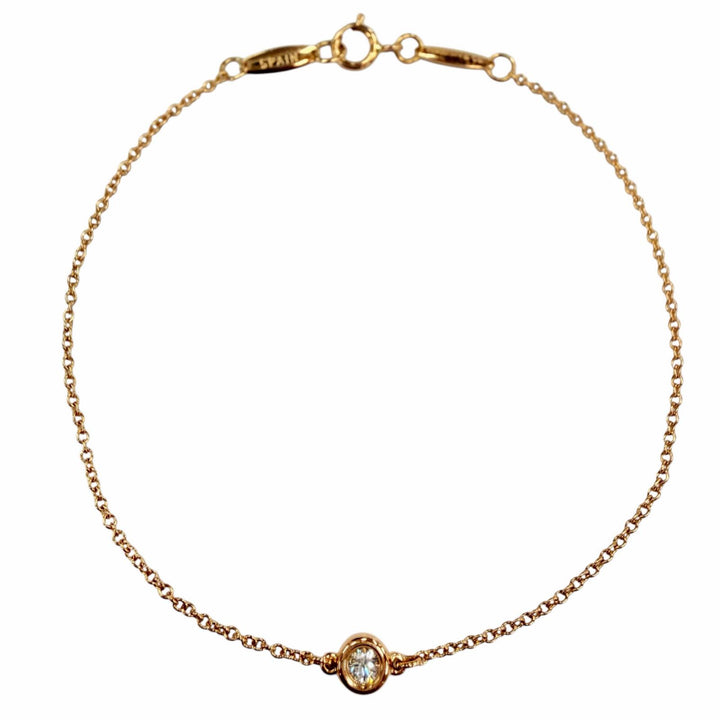 Great TIFFANY&Co. bracelet El Saperetti Pink gold 750 Women
