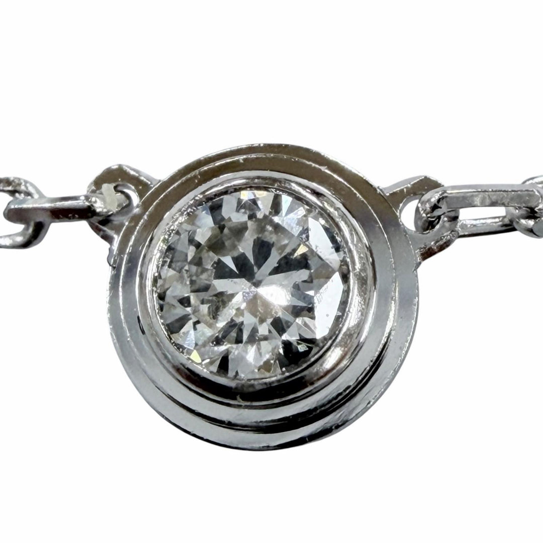 Great Cartier Necklace Damour SM White gold 750 Women CPC002