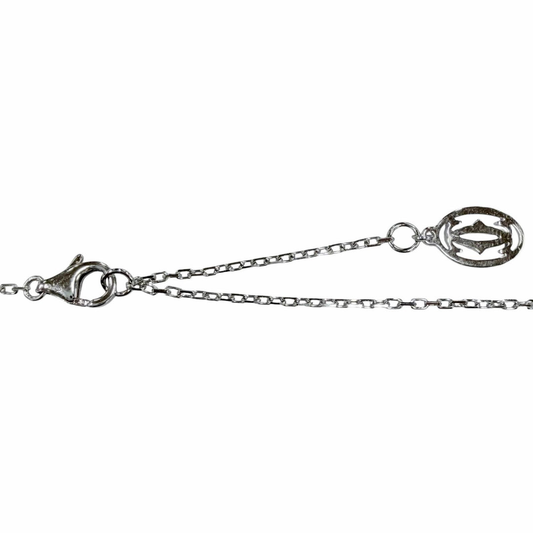 Great Cartier Necklace Damour SM White gold 750 Women CPC002