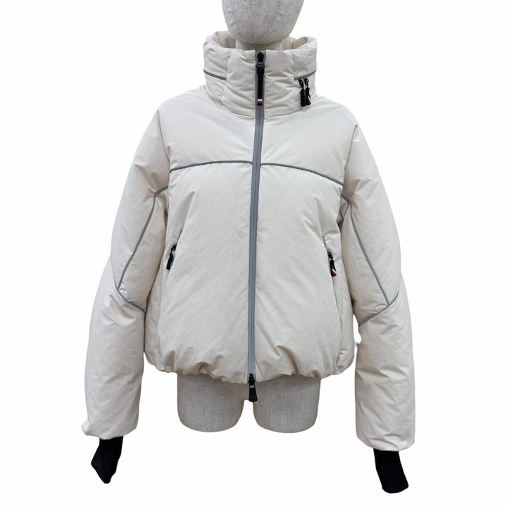 Great MONCLER GRENOBLE Down jacket KLAIS Ivory polyester Women 1 J20981A00010