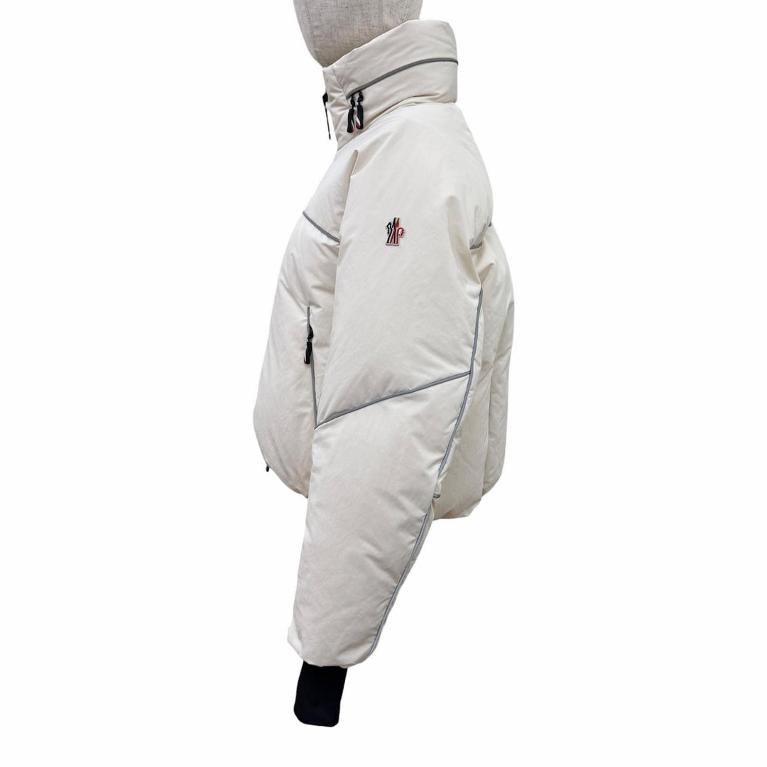 Great MONCLER GRENOBLE Down jacket KLAIS Ivory polyester Women 1 J20981A00010