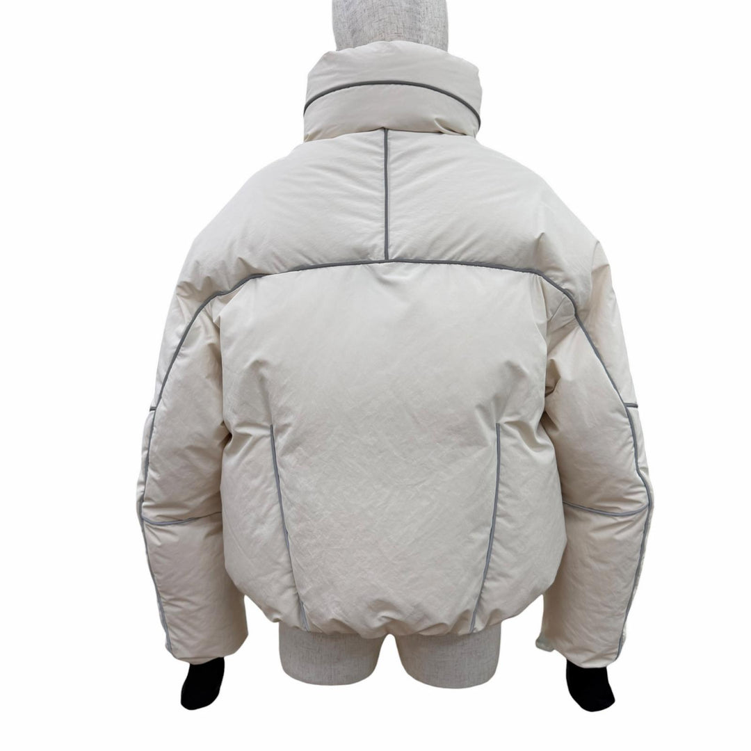 Great MONCLER GRENOBLE Down jacket KLAIS Ivory polyester Women 1 J20981A00010