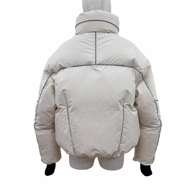 Great MONCLER GRENOBLE Down jacket KLAIS Ivory polyester Women 1 J20981A00010