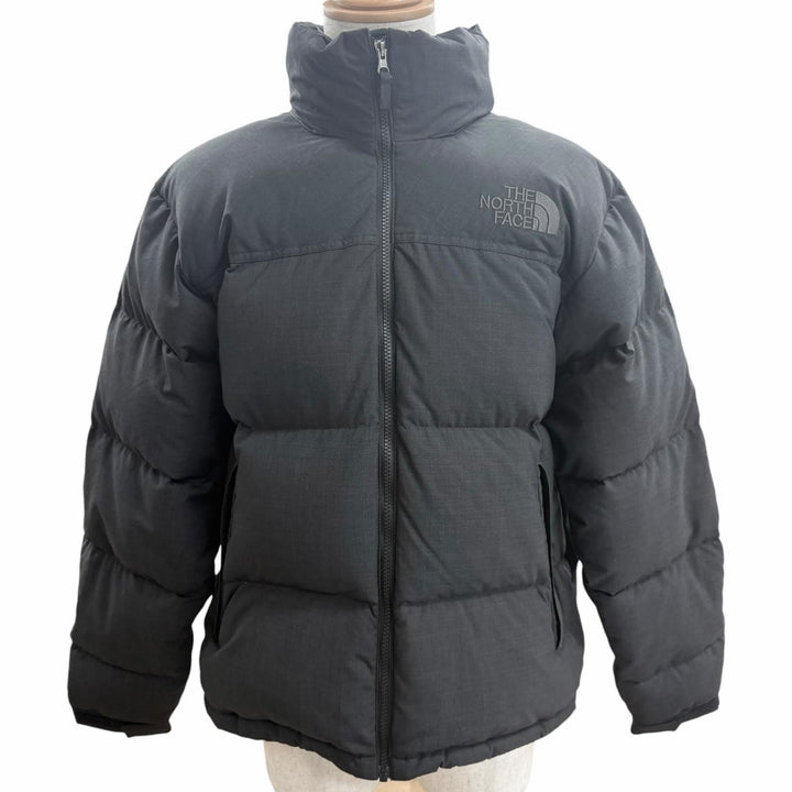 Great THE NORTH FACE Down jacket WOOLY NUPTSE JACKET Embroidered logo and hood