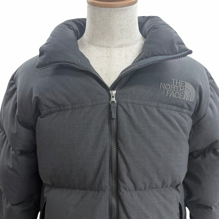 Great THE NORTH FACE Down jacket WOOLY NUPTSE JACKET Embroidered logo and hood