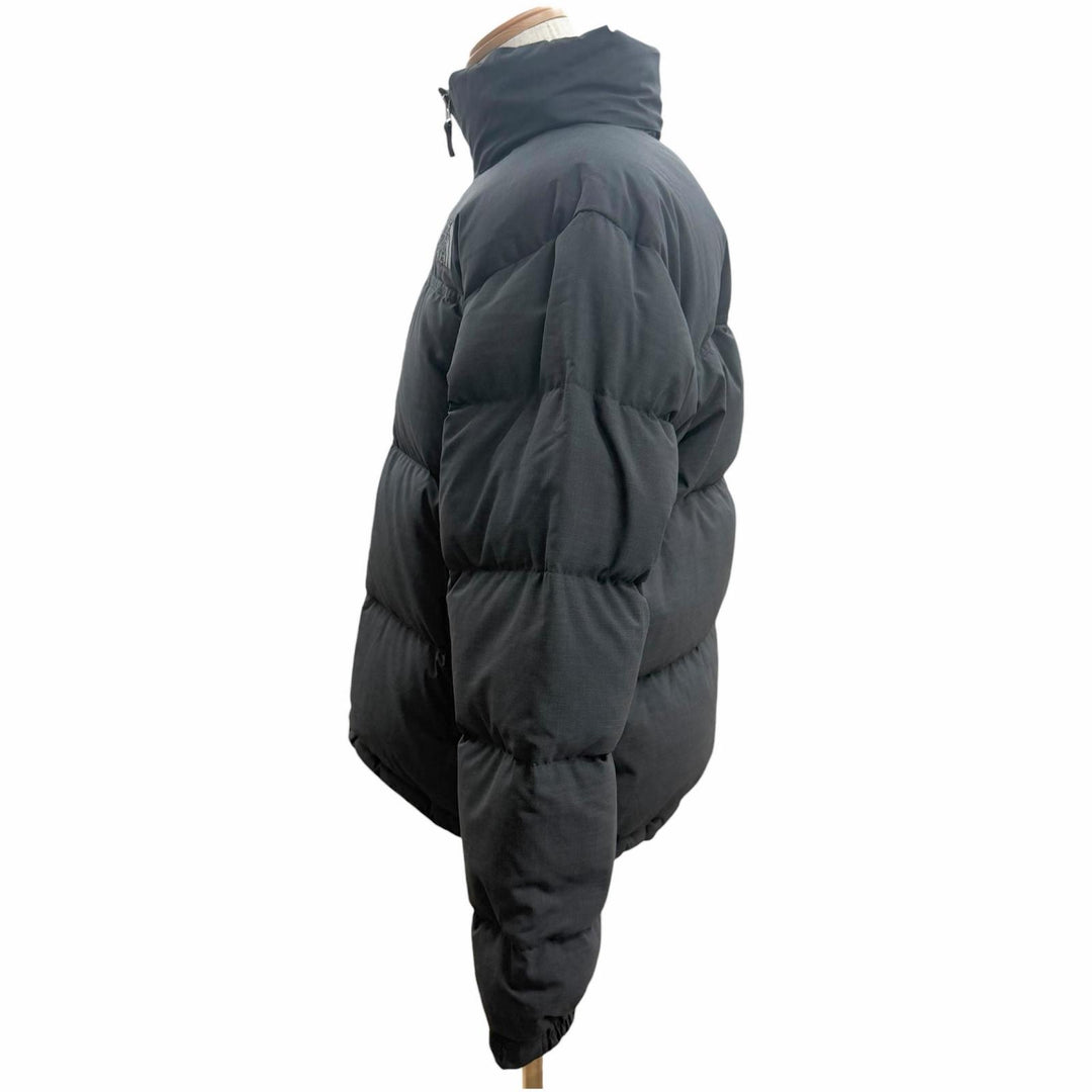 Great THE NORTH FACE Down jacket WOOLY NUPTSE JACKET Embroidered logo and hood
