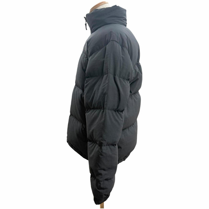 Great THE NORTH FACE Down jacket WOOLY NUPTSE JACKET Embroidered logo and hood