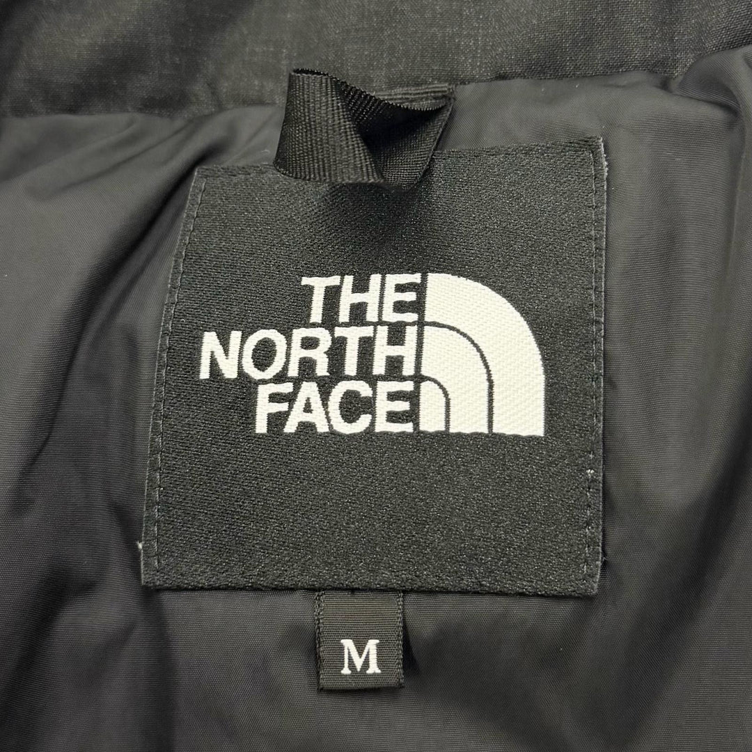 Great THE NORTH FACE Down jacket WOOLY NUPTSE JACKET Embroidered logo and hood