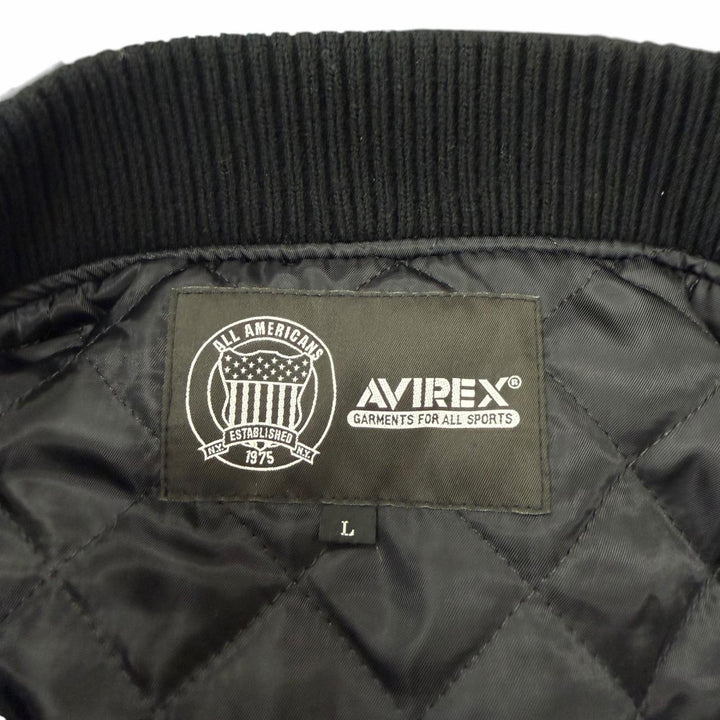 Great AVIREX Stajan SKOOKUM VARSITY JACKET Sleeve leather