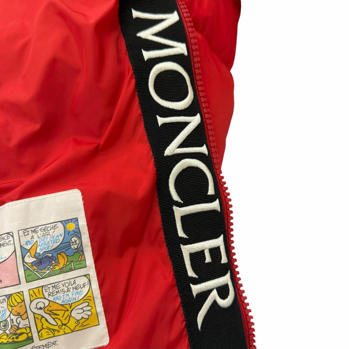 Great MONCLER Down jacket MONTCLAR GIUBBOTTO Food logo